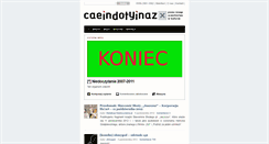 Desktop Screenshot of niedoczytania.pl