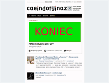 Tablet Screenshot of niedoczytania.pl